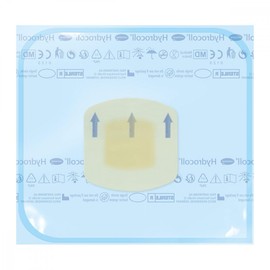 Hydrocoll Wound Dressing 5 cm x 5 cm, Pack of 10)