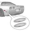 Chrome Rear Side Marker Louvers Fits for 1997-2004 Corvette