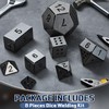 Therwen 9 Pieces Dice Welding Kit Welding Coupons DIY Welding