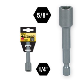 IVY Classic 44659 5/8" x 2-9/16" Hex Drive Magnetic Nut Setter, Impact Plus, 1/Card