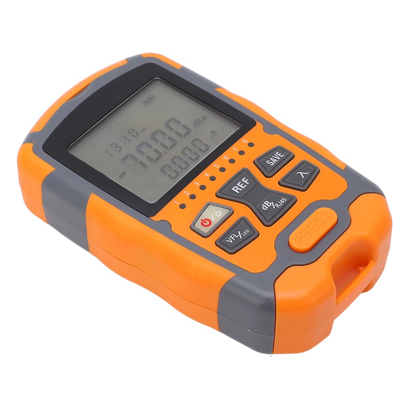 Optical Fiber Power Meter Digital Display Optic Cable Tester ‑70~+10dbm