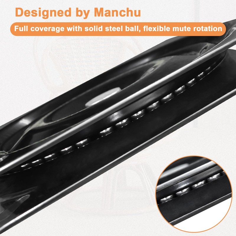 AAGUT 8" Swivel Plate Mechanism for Recliner Chair & Bar