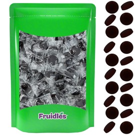 Fruidles Sugar-Free Premium Hard Candy Suckers, Mini Fruit Button Candies, Kosher Certified Parve, Uses Sorbitol, Low-Sodium, Individually Wrapped (16oz (1 Pound) 150 Pcs, Chocolate Mint)