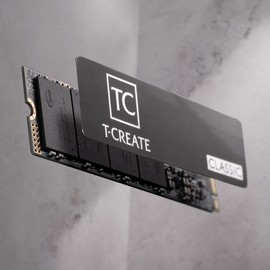TEAMGROUP T-Create Classic C47 1TB PCIe 2280 NVMe Internal SSD, Read up to 7,400MB/s Design for Creators Gen4x4 Solid State Drive, Terabyte Written 1000TBW - TM8FFC001T0C129