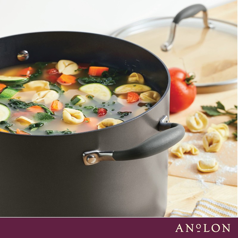 Anolon Advanced Home Hard-Anodized Nonstick Open Stock Cookware (10 Qt