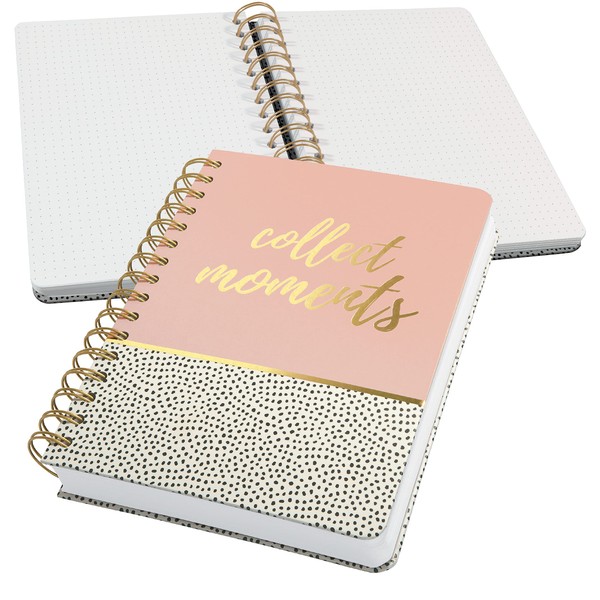 SIGEL JN601 Spiral notebook premium, A5, dotted, hardcover, 240 pages,