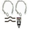 SOUTHWEST WHEEL 1/4" x 36" S-Hook Trailer Safety Chains &