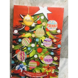 Madeline Chocolates Countdown to Christmas 24 Premium Milk Chocolates. 8 Oz