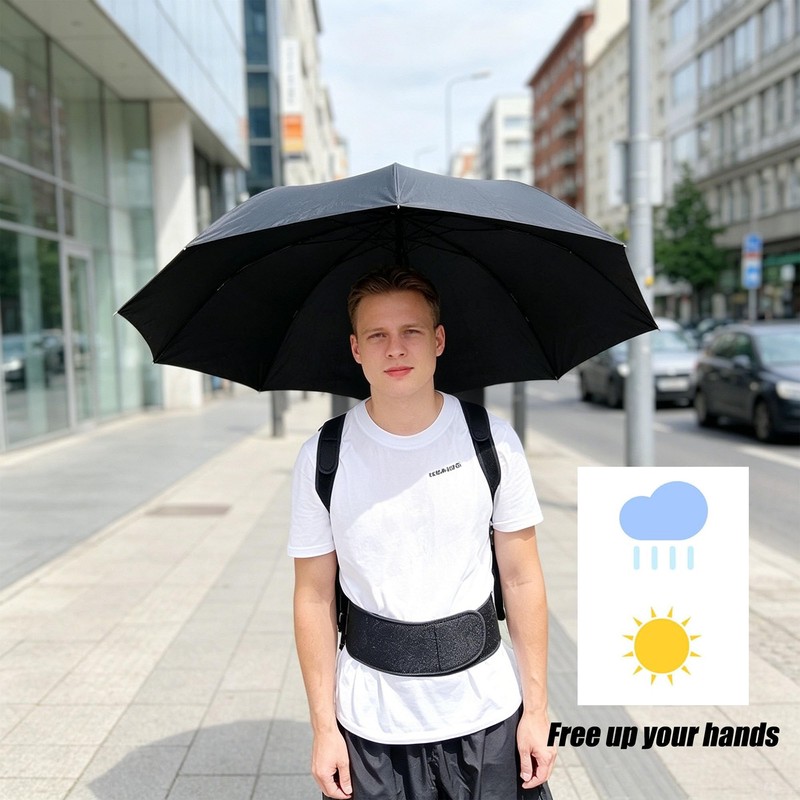 Hayaww Umbrella Holder Strap Hands Free Umbrella Holder Portable Hands