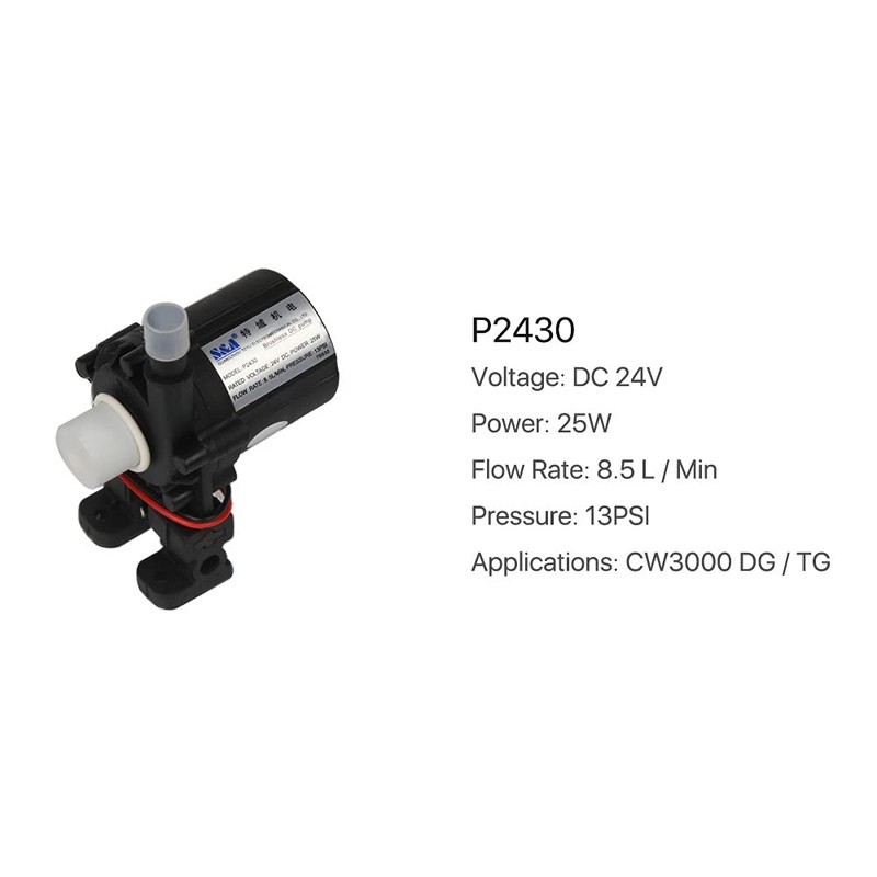 Cloudray 30W Water Pump DC 24V P2430 for S&A Industrial