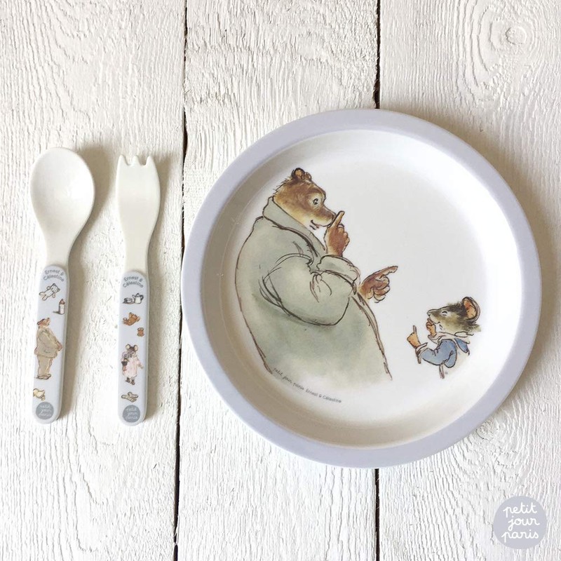 Ernest & Célestine Cutlery Set, 2-Piece