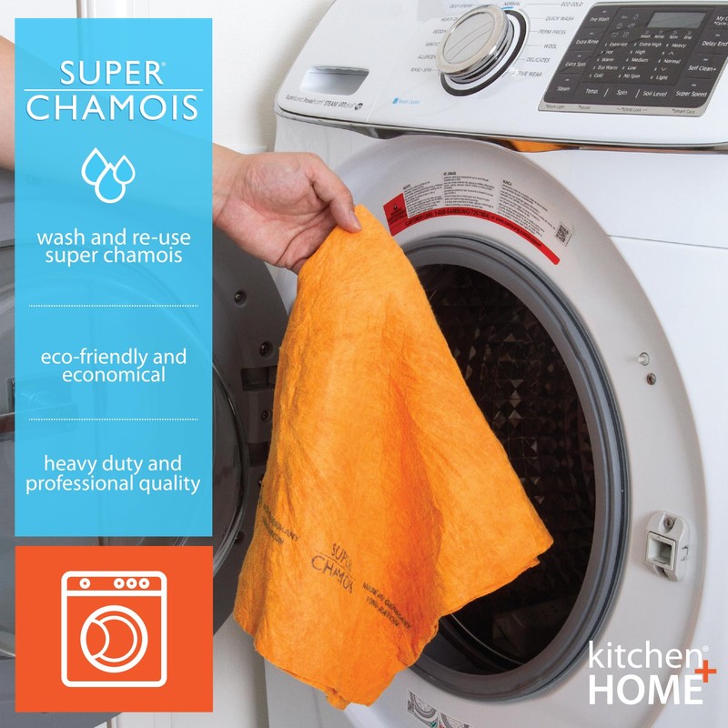 Super Chamois - Super Absorbent Shammy Cleaning Cloth Value 6