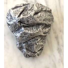 Haute Collage Rock Nail Caps in Bronze and Antique Silver Suitable for Climbers Men Sculptures Climber Abseiling Figure (Antique Silver)