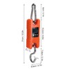 Electronic Scale Mini Portable LED Digital Hanging Crane Scale Weighing