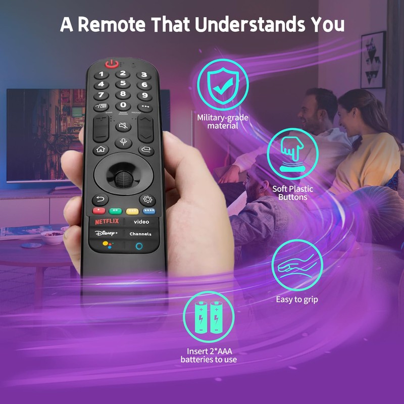 LG magic remote control for smart TV with pointer and