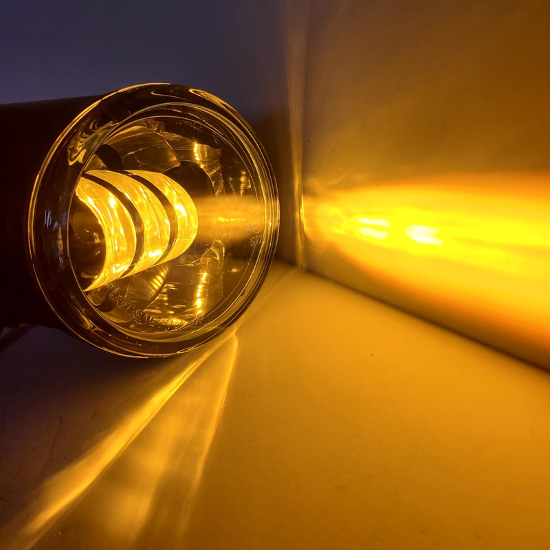 LEDIN LED Fog Light DRL Compatible For 2014-2016 Highlander Switch