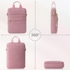 MicaYoung 13-14 inch laptop sleeve bag, pink