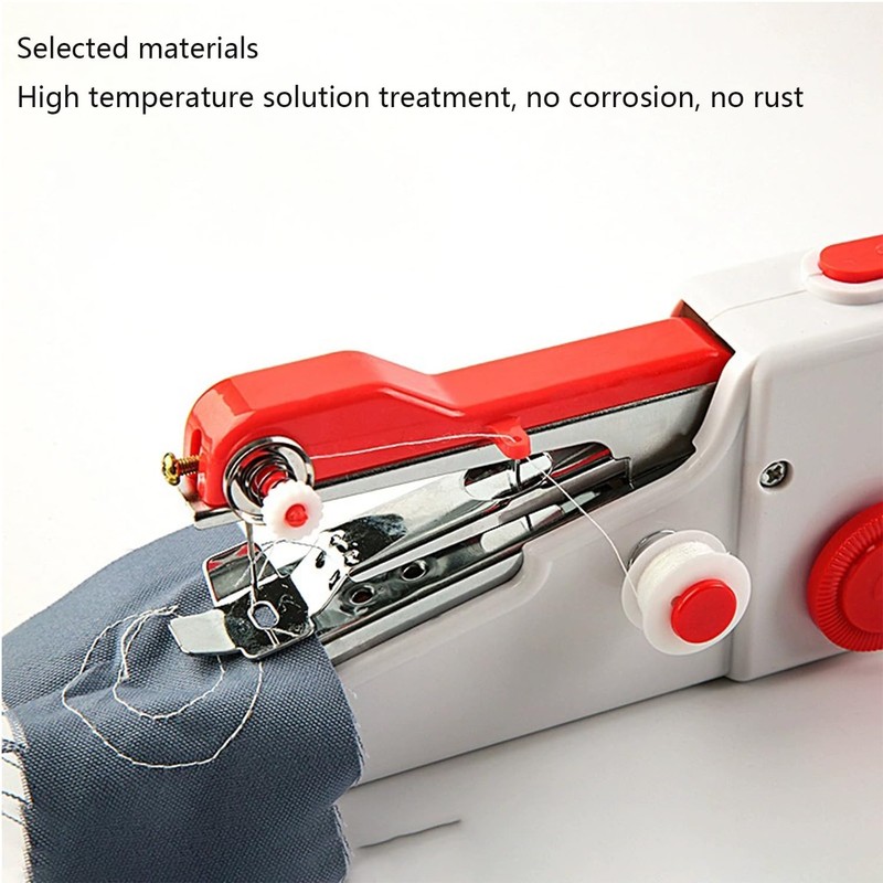 Suweiyuanshiyi Handheld Sewing Machine,Mini Portable Sewing Machine Quick Sew For
