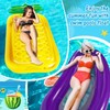Libima 2 Pcs 73 Inch Giant Pineapple Pool Floats 75
