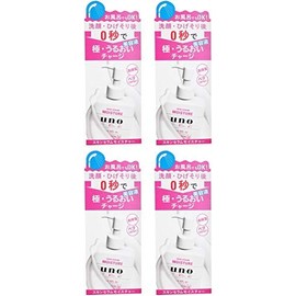 Uno Skin Serum Moisture Serum, Men's Face Care, Push Type, 6.1 fl oz (180 ml) (4 Pieces)