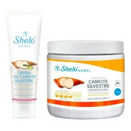 Kit Camote Silvestre Bebida Polvo Crema Sheló Nabel