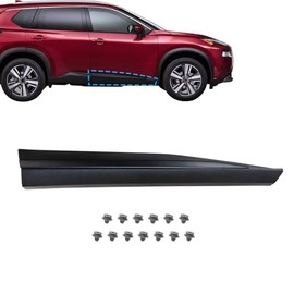 SecosAutoparts - Borde de moldura para puerta inferior, para Nissan Rogue Sport 2021 2022 2023, repuesto # 80870-6RR0A 808706RR0A, panel...