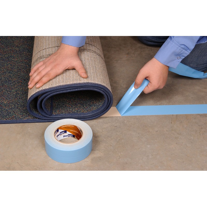 Shurtape DF 545 Double-Sided Carpet and Duct Tape, Sticks to