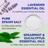 Dr Teal's Pure Epsom Salt, Lavender & Eucalyptus Duo Bundle,