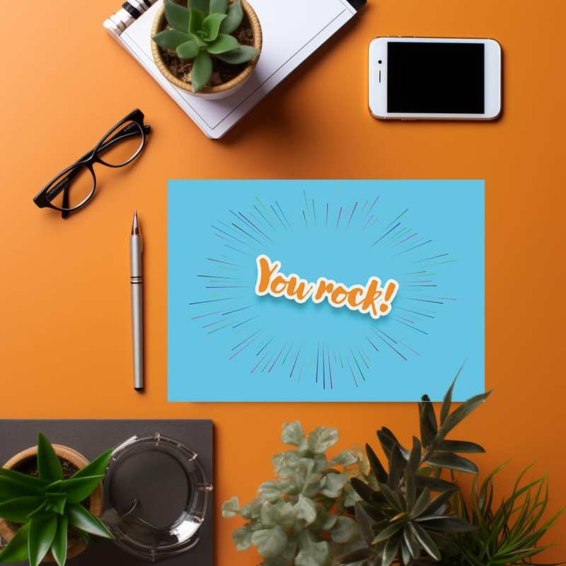 Fun A6 Positive Praise Postcard Pack for Kids Teens Adults