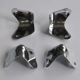 Unbranded 8Pack Metal 2 Leg Guitar AMP Amplifier Cabinet Corners Protectors For Fender H