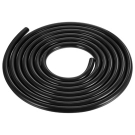 DMiotech Silicone Vacuum Tubing Hose Line, 20Ft 5/32"(4mm) Automotive Replacement Vacuum Hose, 3mm Wall Thickness High Temperature Vacuum Tube 130 PSI Max Pressure, Black