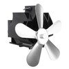 Wall Mounted Fireplace Fan 5 Blade Heat Powered Wood Stove