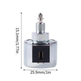846639 fuel shut-off solenoid valve, suitable for B riggs&Stratton engines Compatible with John Deere Craftsman lawn mowers Hu sqvarna,Wih wiring harness,Suitable for lawn and garden equipment engines
