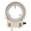 Microscope Illuminator Ring LED Light Source Adjustable Accessory 100‑240V