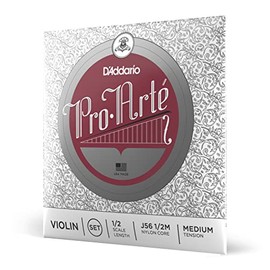 D'Addario Pro-Arte 1/2 Scale Medium Tension Violin String Set