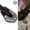 MotHeartCNC Motorcycle Kickstand Pad For R1250RT/R1250RS/R1250R/R1200RT LC/R1200R LC/R1200RS LC Outdoor