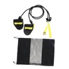 Mipcase Swimming Resistance Training Belt Black for Adults Portable Swim