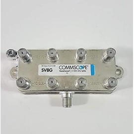Commscope SV8G HomeConnect MoCA 8 Way Cable Antenna Splitter 10.5 dB 5-1002MHz