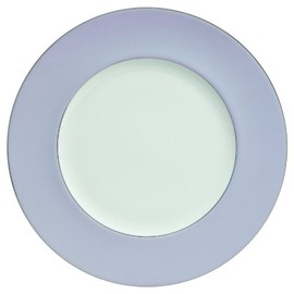 Waterford Lismore Butterfly Round Platter, 12-Inch, Lavender Border