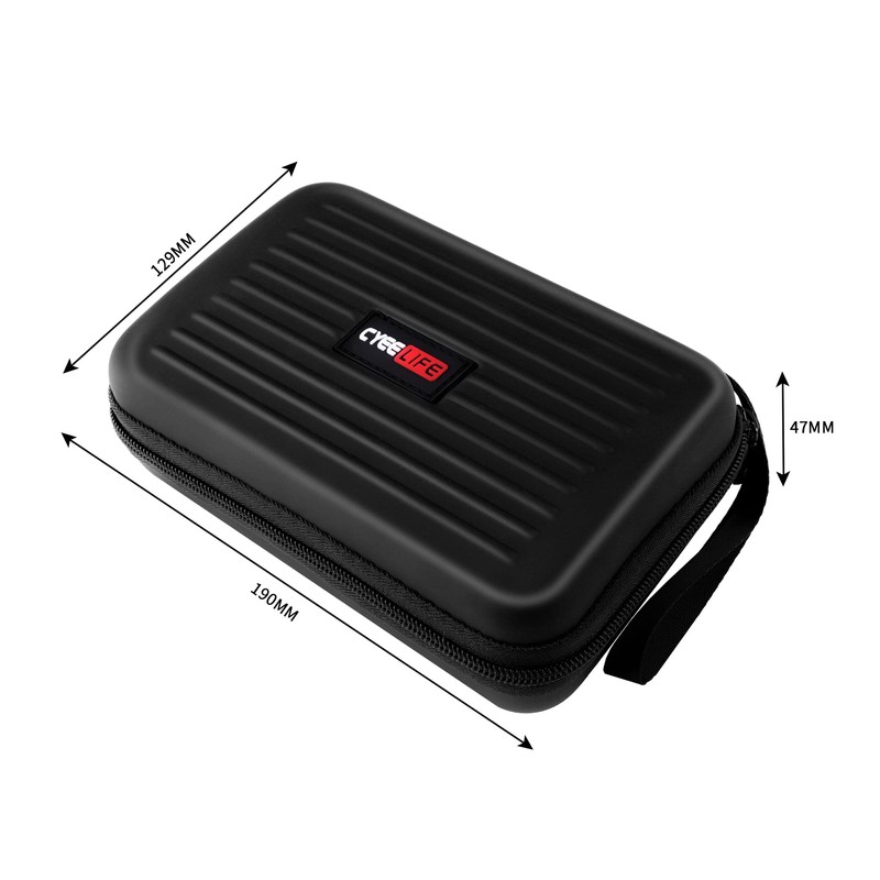 CyeeLife PU Dart Carrying Case for 6pcs Steel and Soft