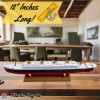 12” RMS Olympic Model With Removal Stand, Titanic Toy For
