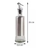 Naymon Botella Dispensador Aceite Vinagre Rociador Acero Inoxidable