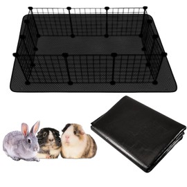 Chingcoo Waterproof Pet Playpen Mat, Reusable Pet Urine Mat, Washable Care Mat for Rabbits, Rabbits, Ferrets and Other Small Animals (150 x 100 cm)