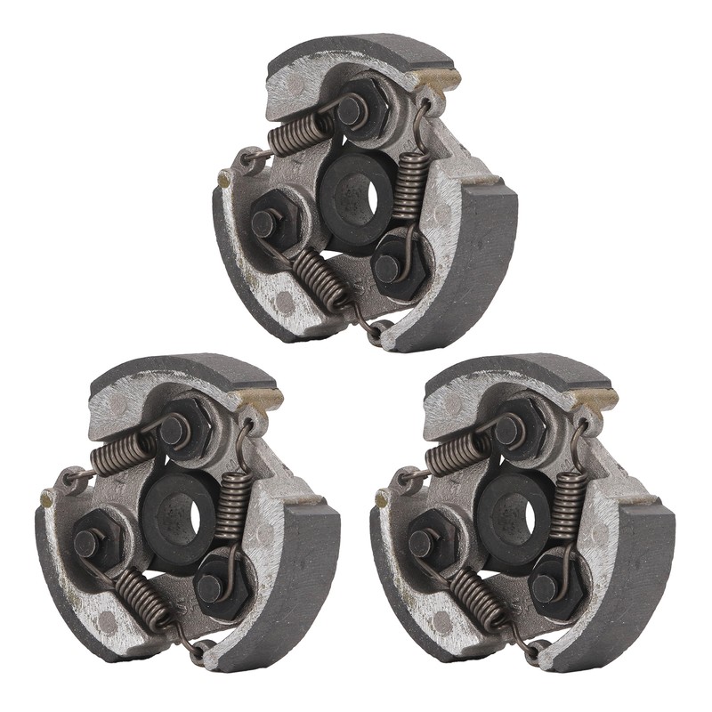 3pcs Clutch Pad Assembly Aluminium Clutch Replacement Pad for Quad