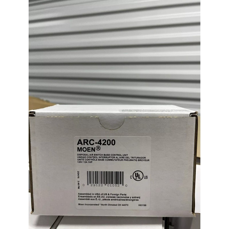 Moen ARC-4200 Garbage Disposal Air Switch Controller Base Single Outlet