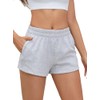 SOLY HUX Women's Sweat Shorts Casual Summer Elastic High Waist