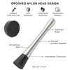 Cocktail Strainer Barware Cocktail Muddler,Cocktail Stirrer, Stainless Steel Stirrer, Lime