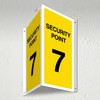 V Safety Security Point 7-3D Corridor Sign 340 x 300