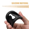 Polcatay 2 PCS Car Door Latch Cover, Silent Buffer Rust-Proof