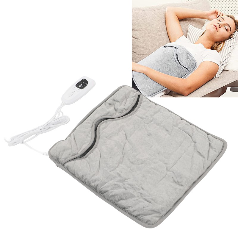 Electric Heated Foot Warmer Auto Shut Off Plug in Portable